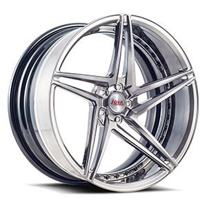 black and silver 22 inch rims