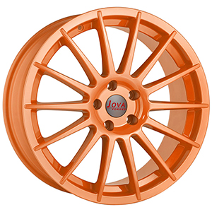 orange alloy wheels