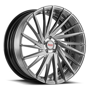 Forged alloy car wheels