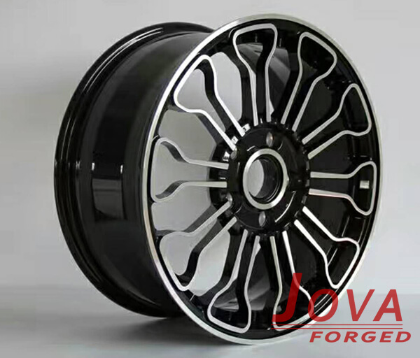 black porsche wheels