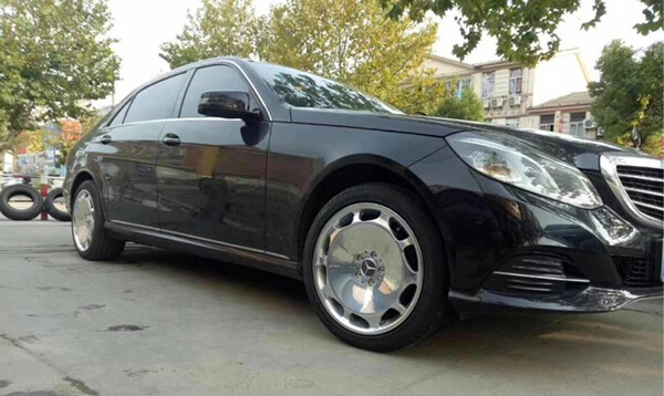 polished aluminum wheels for car