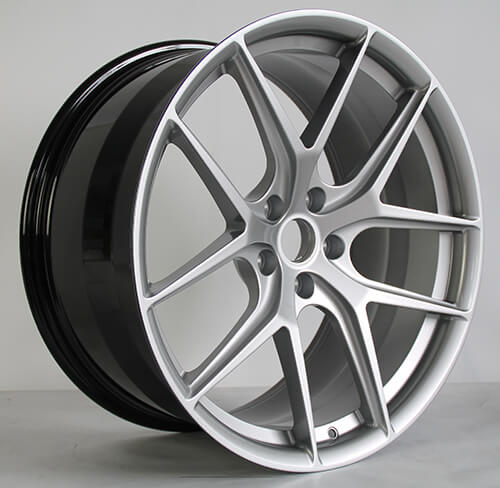 hight light silver forged wheels