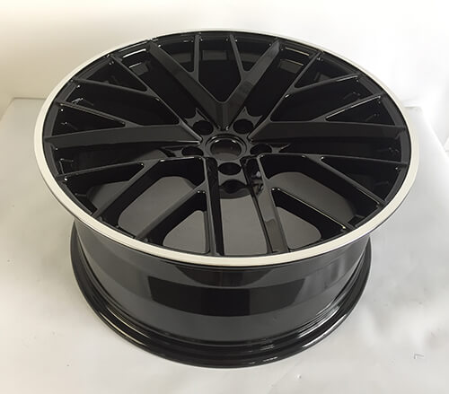 black forged wheels