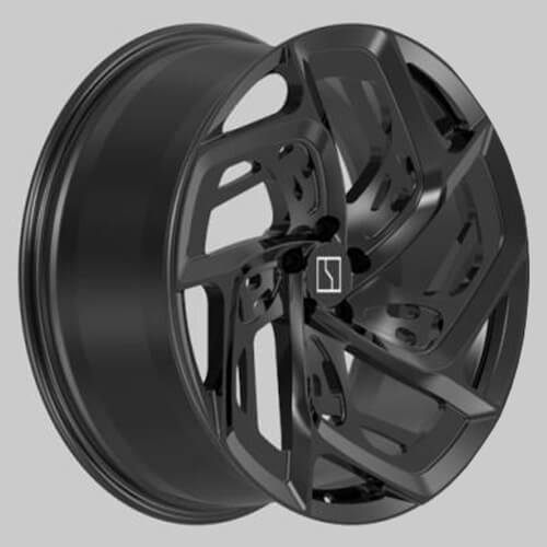 black 22 inch wheels