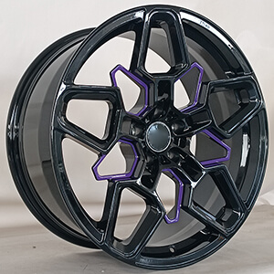 xpeng p7 black wheels