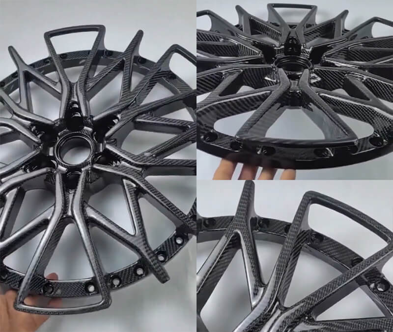 carbon fiber forged wheels center