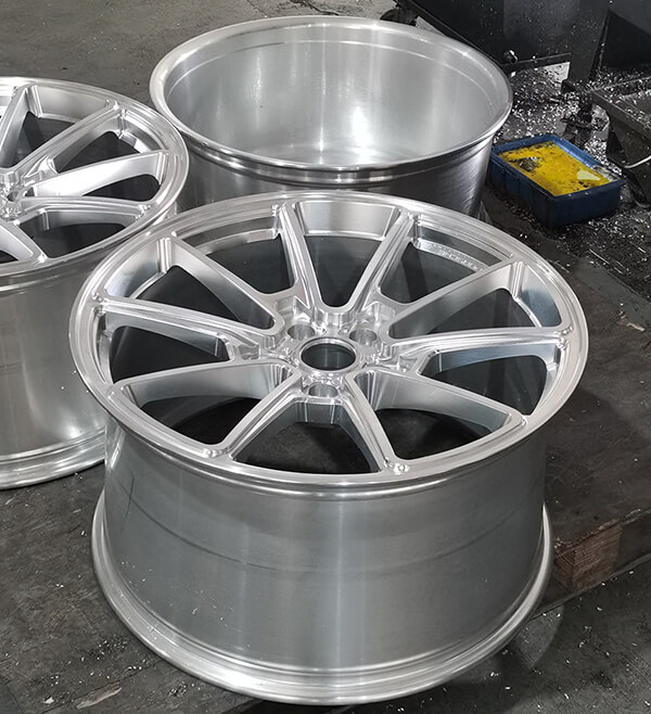 Custom wheels for Porsche taycan turbo