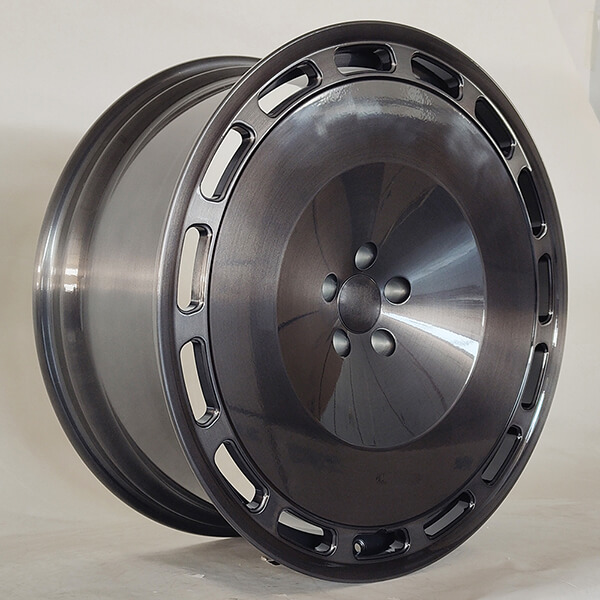 full face brushed wheels
