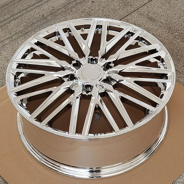 Toyota chrome wheels