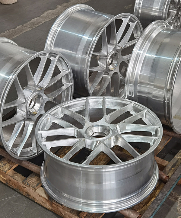 Custom Porche centerlock wheels