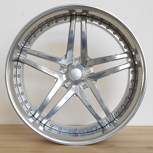 polished wheels for Ford F100 truck 1956