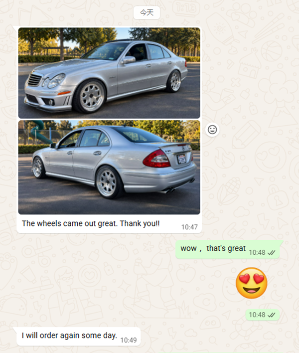 E63 AMG Performance Wheels feedback