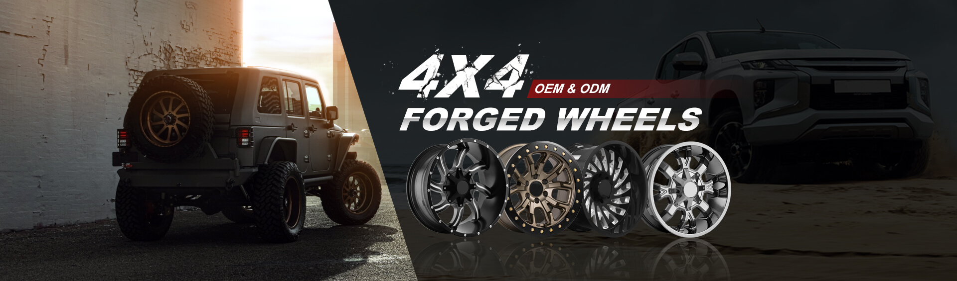 forged 4x4 offroad wheels