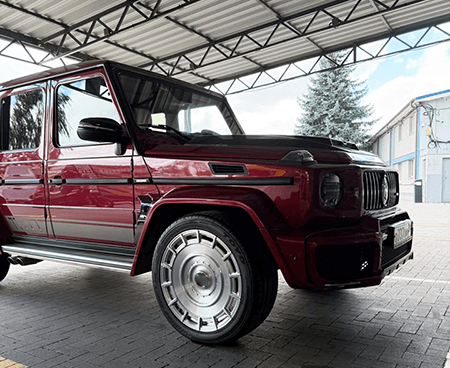 جنوط مطروقة مخصصة لمرسيدس G63 AMG مقاس 22 بوصة، ملاحظات من العميل
