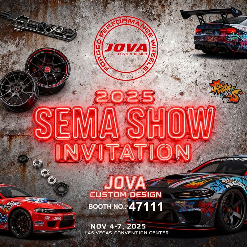 عجلات JOVA في انتظارك في معرض Sema لعام 2025