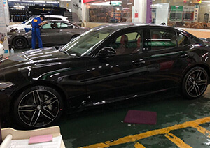 العميل ردود الفعل: عجلات تشكيله الأسود ل Alfa روميو سيارة ما بعد البيع 